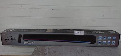 Barre de son lumineuse - INOVALLEY - BS11 -60W - LED - Bluet…