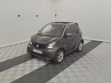 a small car that is parked in a garage