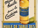 une vieille affiche française faisant la promotion d'une bouteille de Chartreux