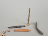 a lot of tools that are laying out on the table