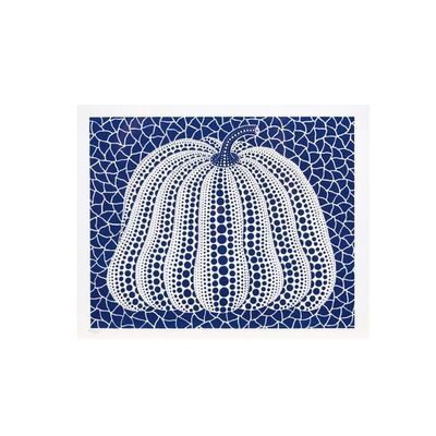 Yayoi Kusama Pumpkin (Blue), 2011