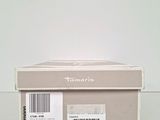 a box with a barcode on it sitting on a table