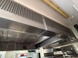 an image of a commercial kitchen with stainless steel appliances
