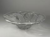an image of a glass bowl on a white surface