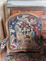 SUITE DE QUATRE FAUTEUILS de style Louis XV en bois naturel … (photo 5)