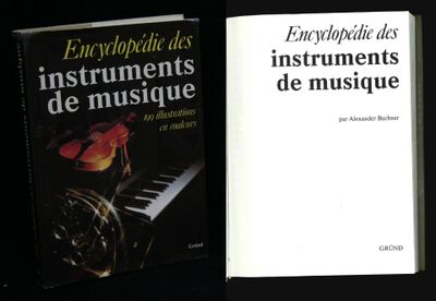 A. Buchner, Encyclopédie des instruments de musique, Ed Grün…