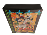 a box with a picture of a baseball game inside of it
