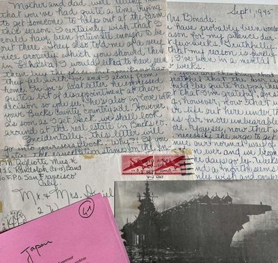 [JAPON (CAPITULATION DU)]. Anthony GIGLIOTTI (1922-1991), cl…