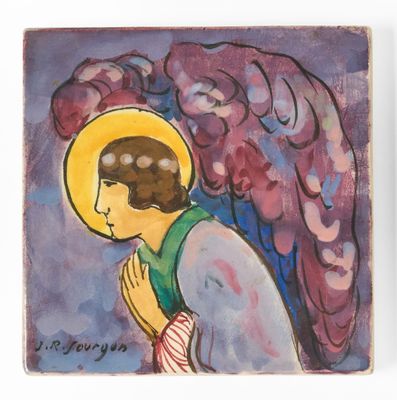 une image représentant un ange avec une auréole