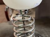 a lamp that is sitting on top of a table