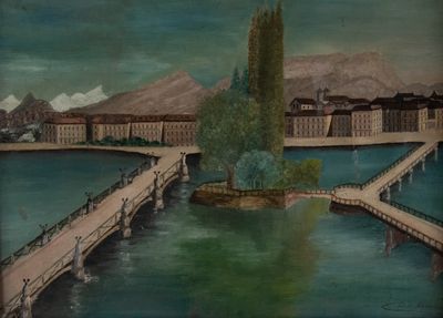 École naïve suisse de la seconde moitié du XIXème siècle