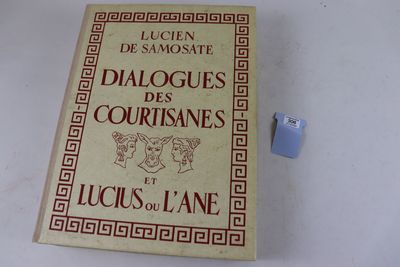 la couverture du livre « Dialogues des courtisanes : Lucilius et l'âne »