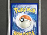 a close up of a pokemon card on a table