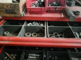 many different types of tools in a red box