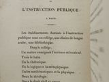 an old book with a black and white title on it