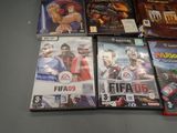 many different video games on the table together