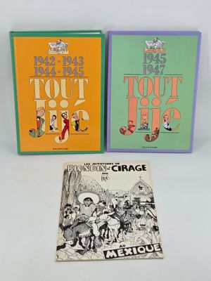 trois livres pour enfants sont posés sur une table les uns à côté des autres