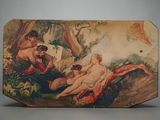 an image of a picture of a painting on a wall