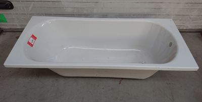 Baignoire rectangulaire GEBERIT Bastia - 170x75 cm- en acryl…