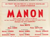 an old poster advertising the opera of monte carlo