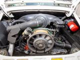 a small engine in the trunk of a car