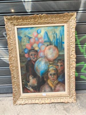 Louis PFEIFFER : "Marchand de ballons".