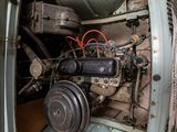 a small engine in the back of a van