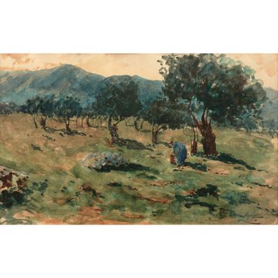 une image représentant un tableau de vaches paissant dans un champ