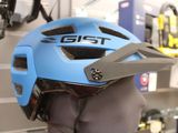 a helmet on a mannequin head in a store
