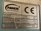 an image of a label on the side of a machine