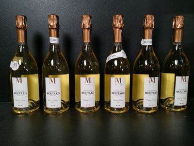 6 bouteilles de champagne Moutard Père & Fils Champ Persin B… - Photo 1