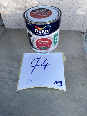 Ensemble de peinture Dulux Valentine Crème de Couleur, teint…