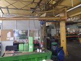 a picture of a large warehouse with a lot of equipment