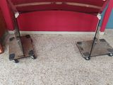 two pieces of furniture that are sitting on the floor