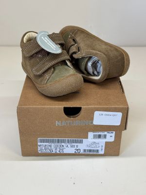 Paire DE Chaussures Enfant Naturino Cocoon VL Taille 20 Kaki…