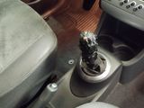 a close up of a car ' s gear lever with a bird on it