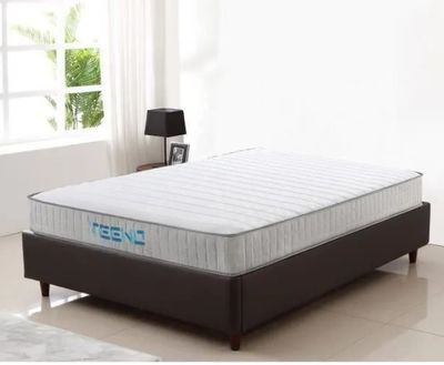 une image représentant un lit sur lequel est posé un matelas
