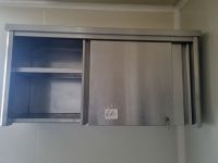 1 placard mural 2 portes inox (60x120x42cm)