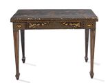 une image représentant une petite table sur laquelle se trouvent deux tiroirs