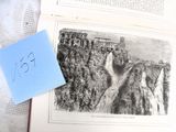 une image représentant une image d'un château posé sur un livre