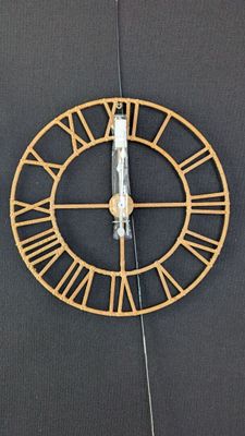 a clock that is on the wall of a building