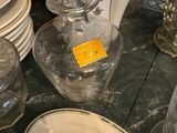 a table with a lot of plates and glasses on it