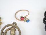 three rings that are sitting next to each other