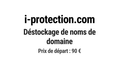 Nom de domaine i-protection.com.