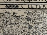 a black and white drawing of a map on a wall