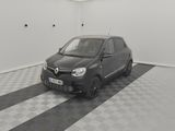 a picture of a small car in a garage