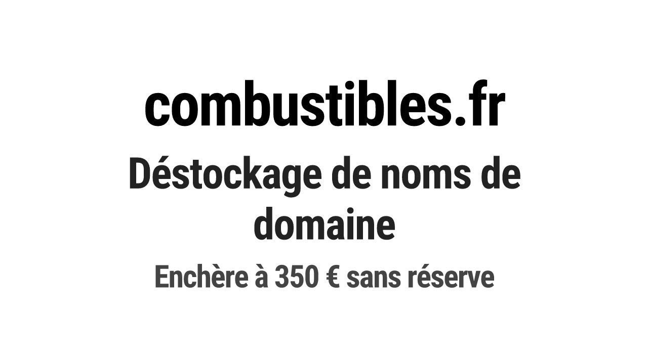 Destockage & Invendus