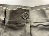 a close up of a button on a pair of pants