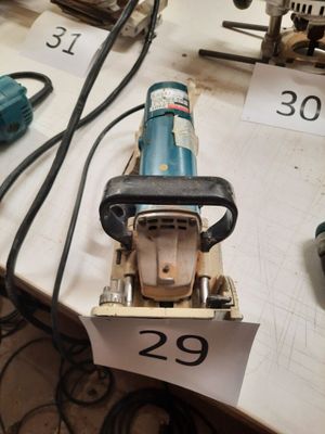 a table that has a lot of tools on it