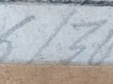 a close up of a painting of a person on a skateboard